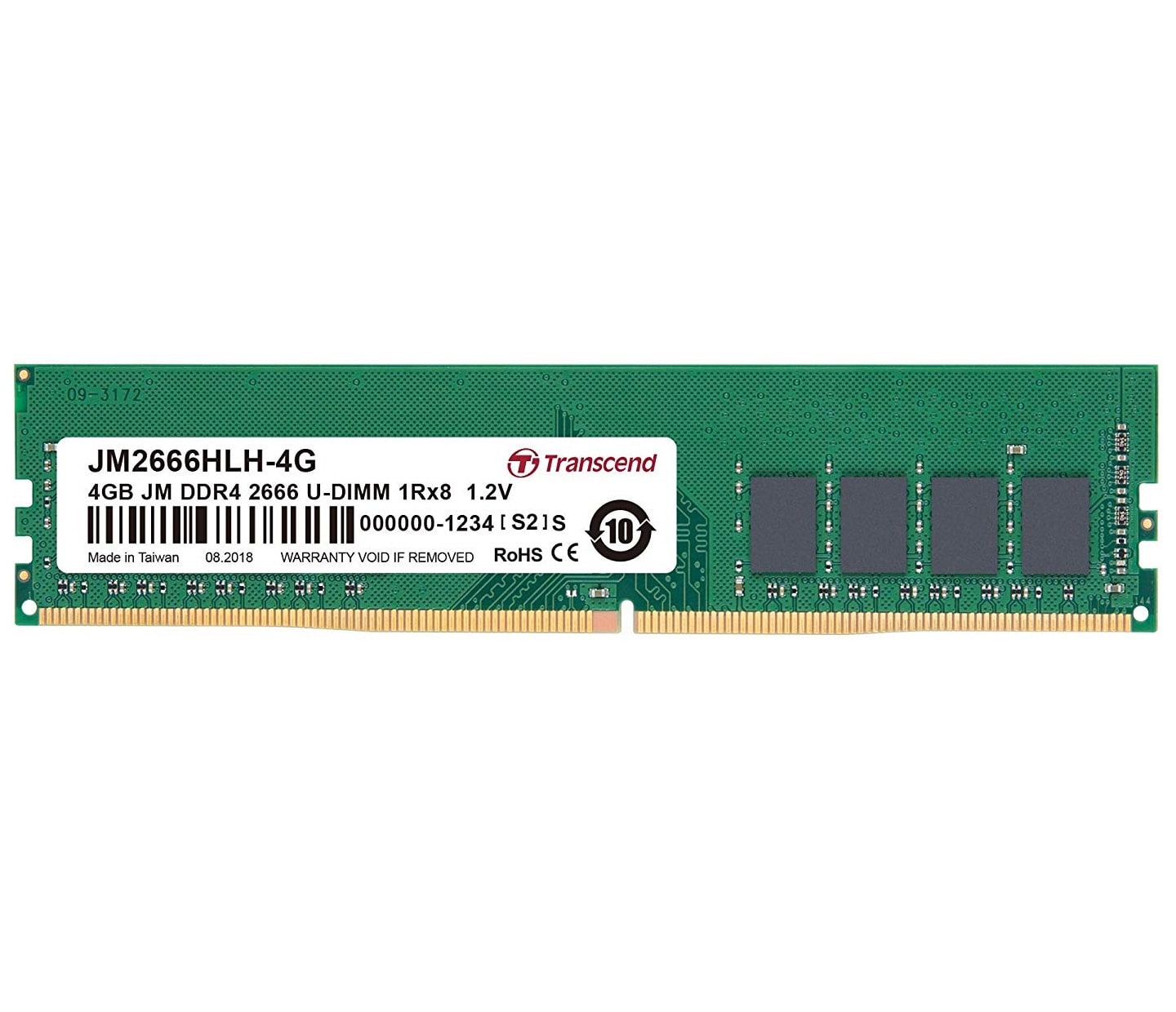 4GB DDR4-2666MHZ 288PIN MODULE 1.2V DESKTOP RAM