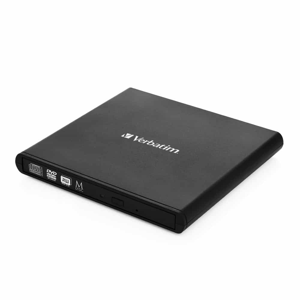 Verbatim 8X DVD Write Speed, 24X CD Write Speed, USB 2.0 EXTERNAL DVD WRITER